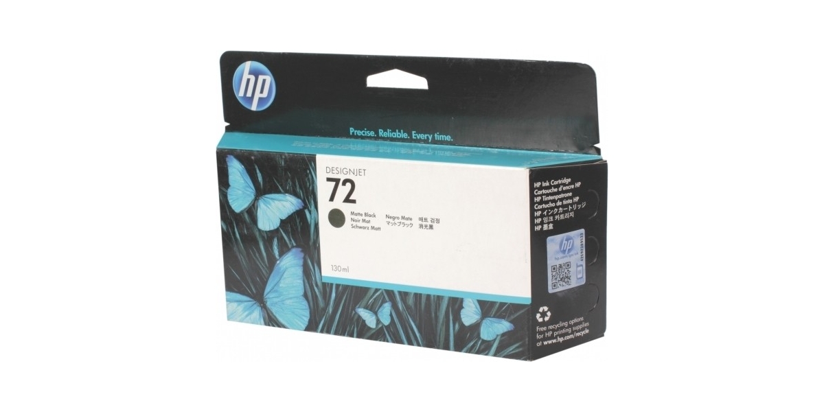 Cartus cerneala HP C9403A, black matte, 130 ml, Designjet T1100 A0 ,Designjet...