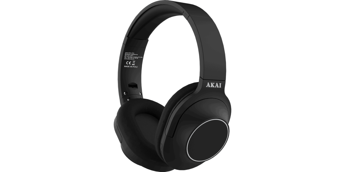 Casti Akai BTH-P23, bluetooth, negru 