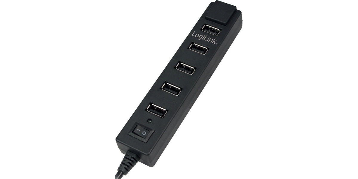 HUB extern LOGILINK, porturi USB: USB 2.0 x 7, conectare prin USB 2.0,...