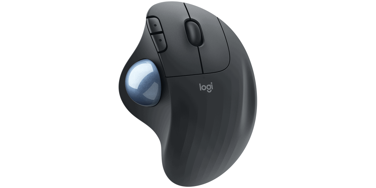 Mouse ergonomic Logitech ERGO M575 - Grafit, 2.4 GHz/Bluetooth 