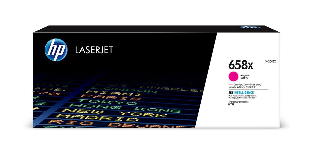 Toner Original HP Magenta, nr.658X, pentru HP Color LaserJet Enterprise M751,...