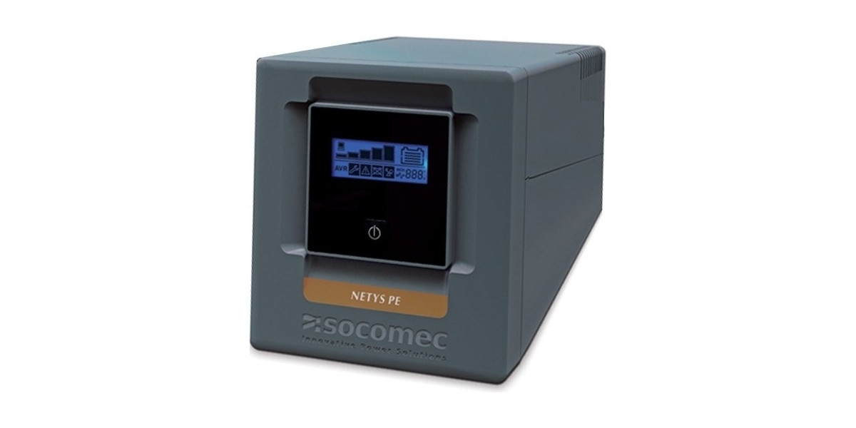 UPS SOCOMEC Line Int. 1000VA tower, 4 x socket IEC, NPE-1000-LCD 