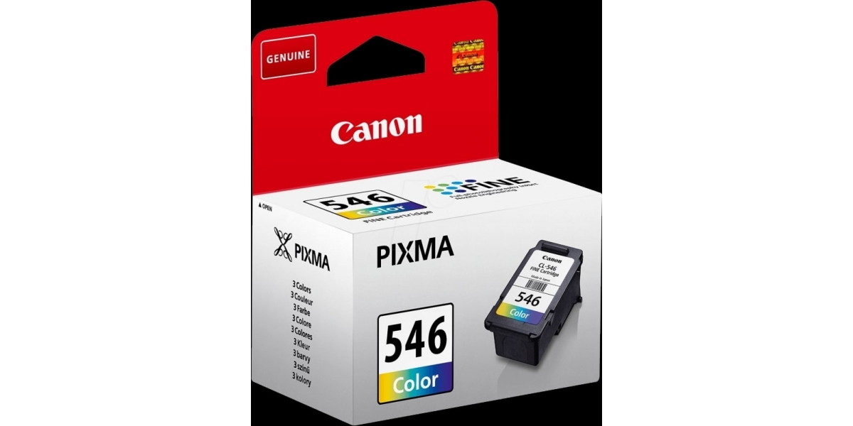 Cartus cerneala Canon CL-546, color, capacitate 8ml, pentru Canon Pixma...