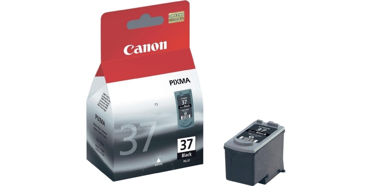 Cartus cerneala Canon PG-37, black, capacitate 11ml / 220 pagini, pentru...