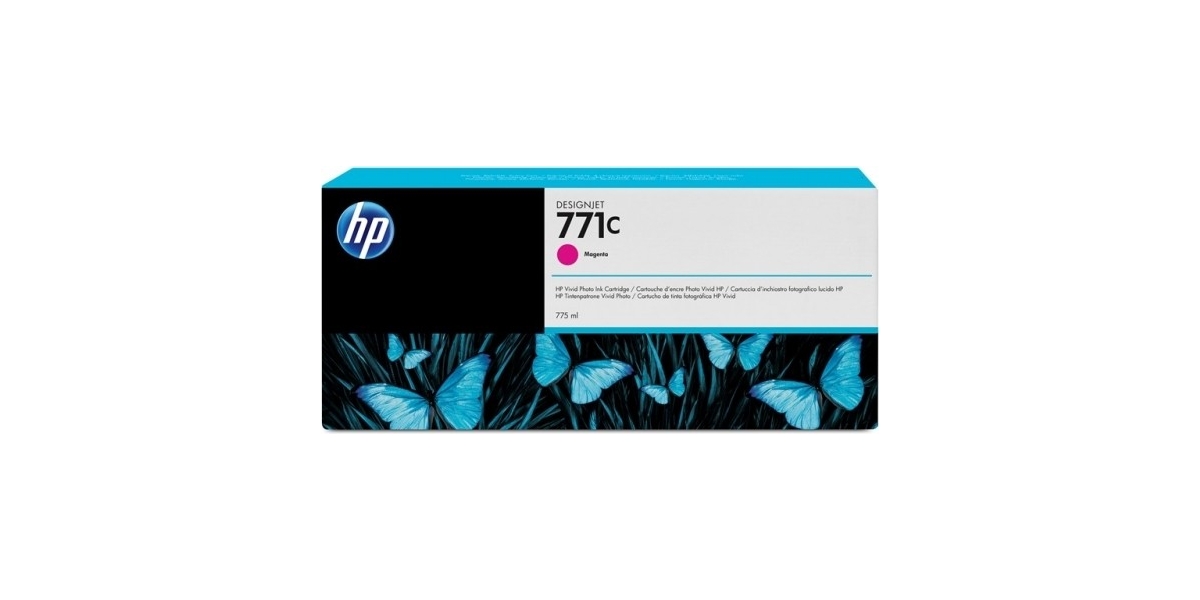 Cartus Cerneala Original HP Magenta, nr.771C, pentru DesignJet Z6200, ,...