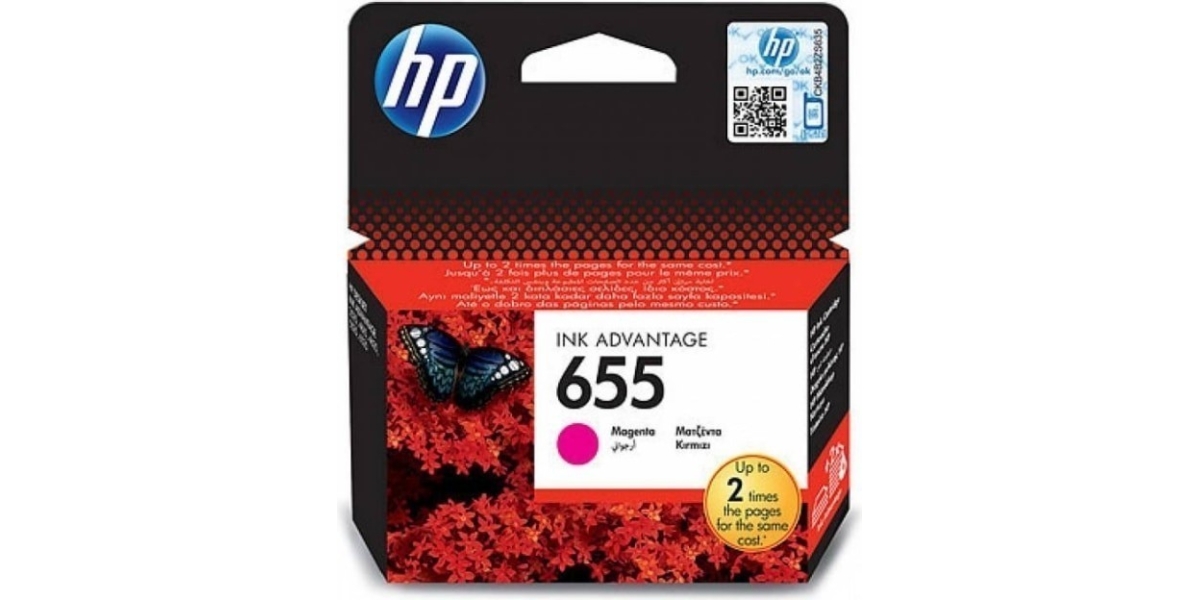 Cartus de cerneala HP CZ111AE Magenta, 600 de pagini, nr 655 