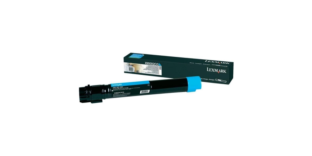 Toner Lexmark X950X2CG, cyan, 22 k, X950de , X950de Statoil ,X950dhe , X952de...