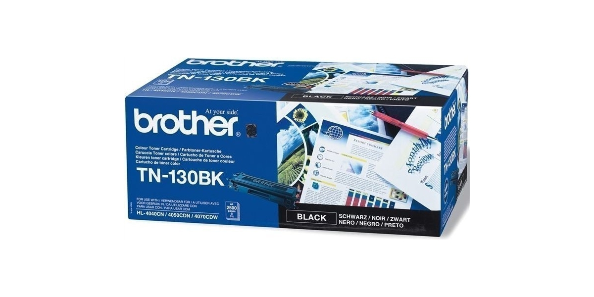 Toner Original Brother Black, TN130BK, pentru...