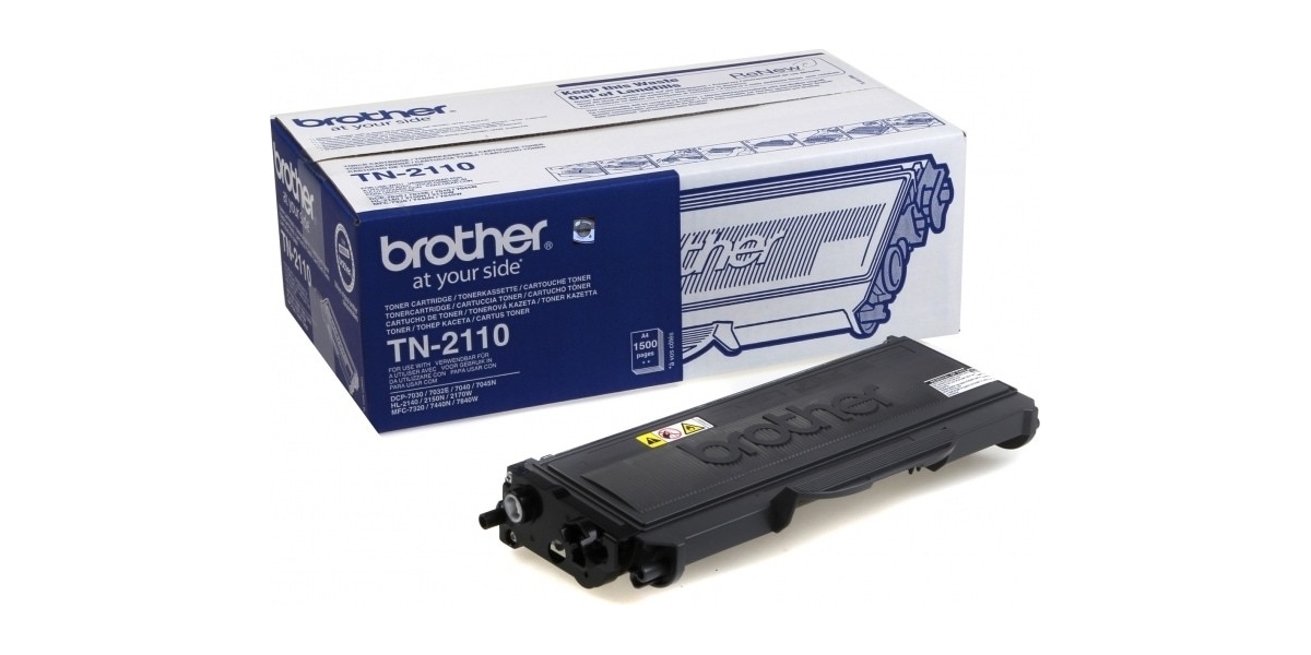 Toner Original Brother Black, TN2110, pentru...