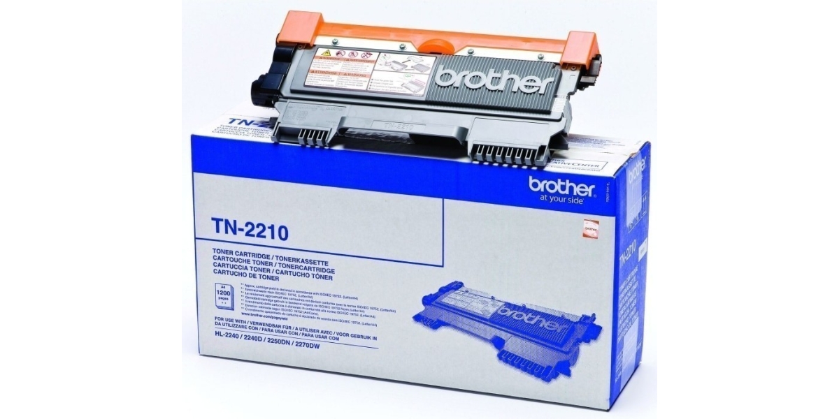 Toner Original Brother Black, TN2210, pentru...