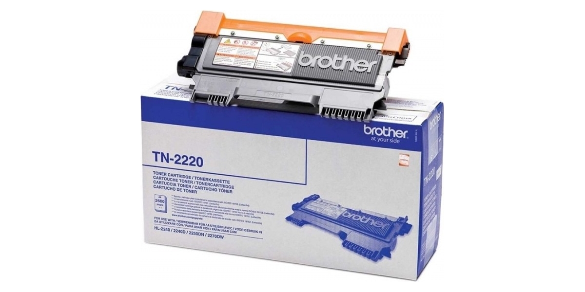 Toner Original Brother Black, TN2220, pentru...