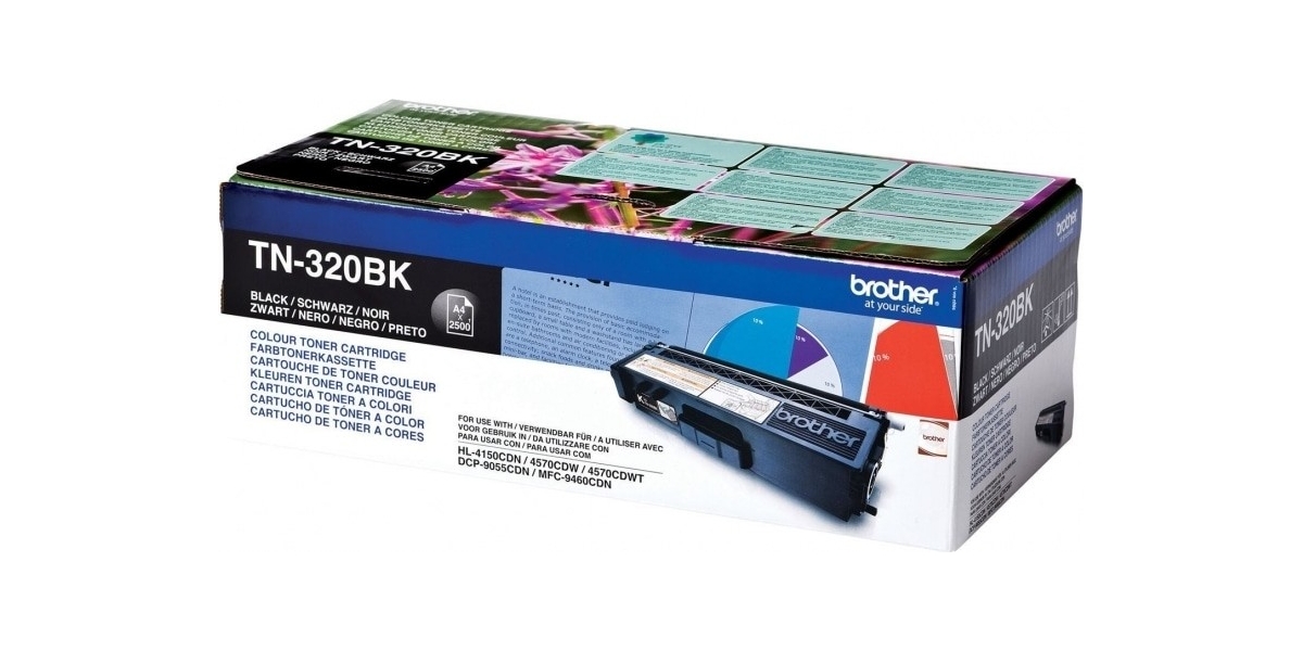 Toner Original Brother Black, TN320BK, pentru...