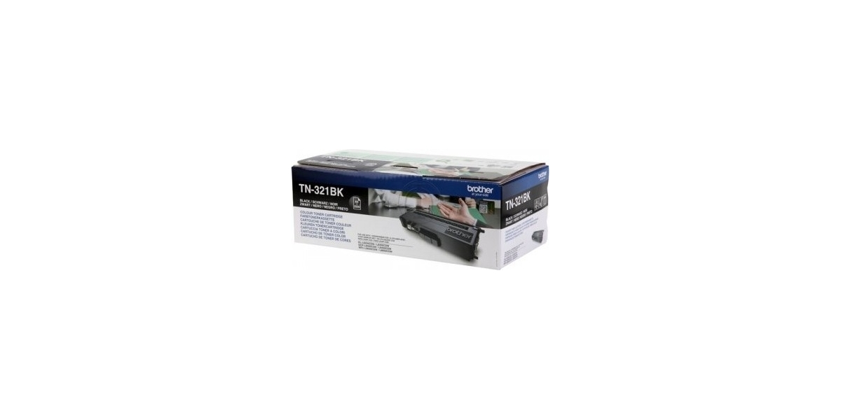 Toner Original Brother Black, TN321BK, pentru HL-L8250|L8350, 2.5K, incl.TV 0...