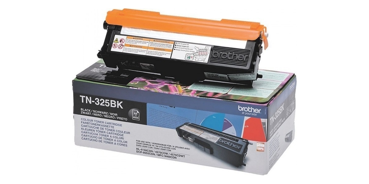 Toner Original Brother Black, TN325BK, pentru...