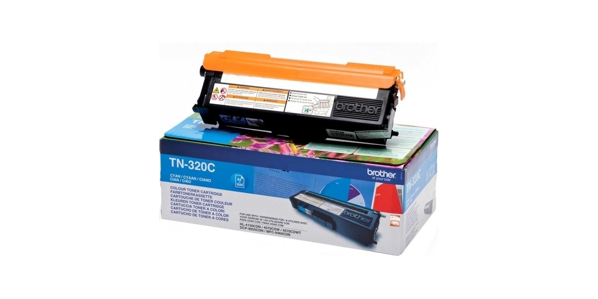 Toner Original Brother Cyan, TN320C, pentru...