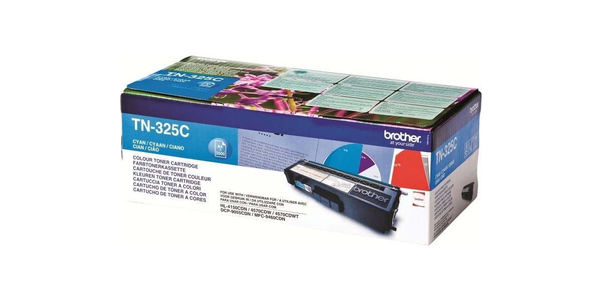 Toner Original Brother Cyan, TN325C, pentru...