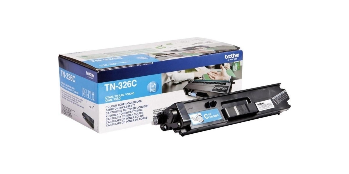 Toner Original Brother Cyan, TN326C, pentru HL-L8250|L8350, 3.5K, incl.TV 0...