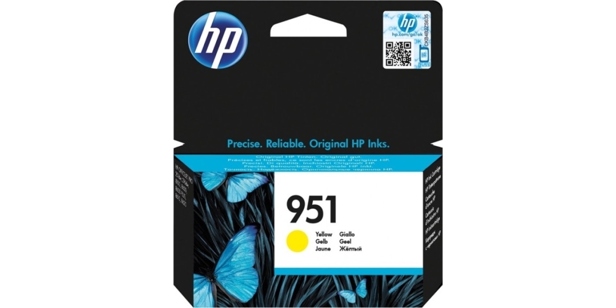 Cartus Cerneala Original HP Yellow, nr.951, pentru OfficeJet Pro...