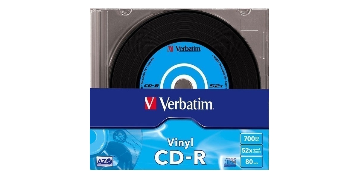 CD-R Verbatim 700MB, 52x, 1 buc, carcasa (43426) 