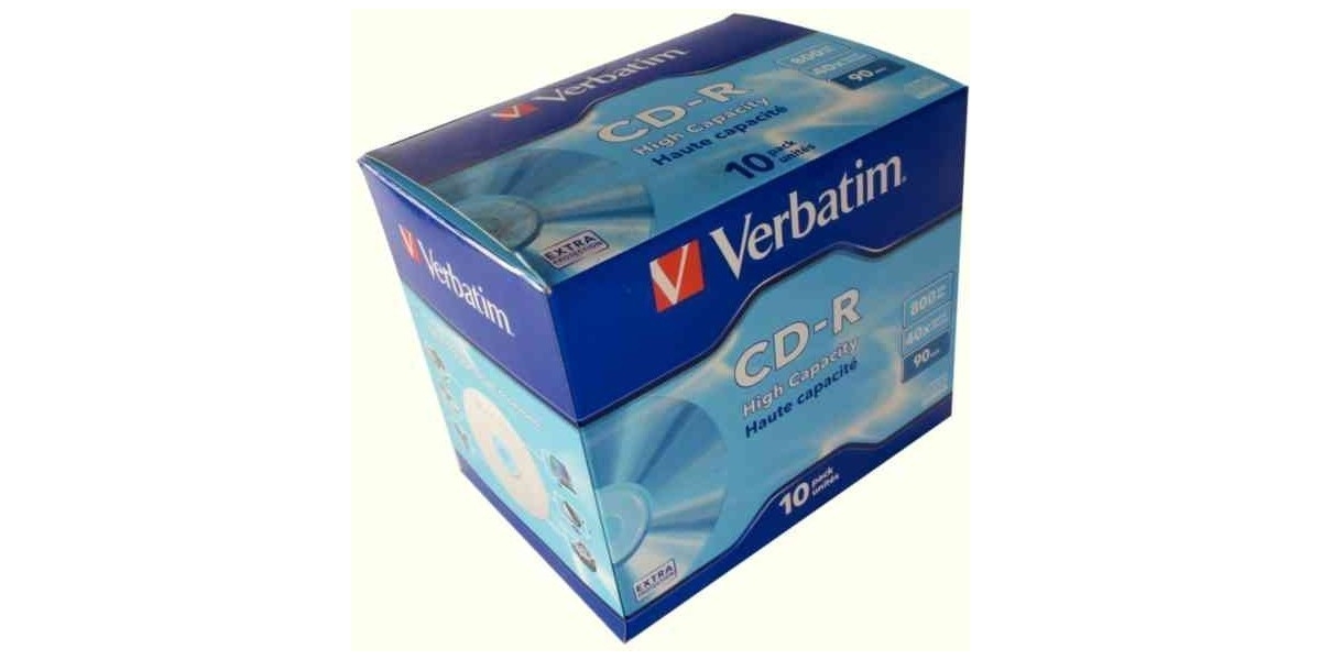 CD-R Verbatim 800MB, 90min, 40x, 1 buc, carcasa (43428) 