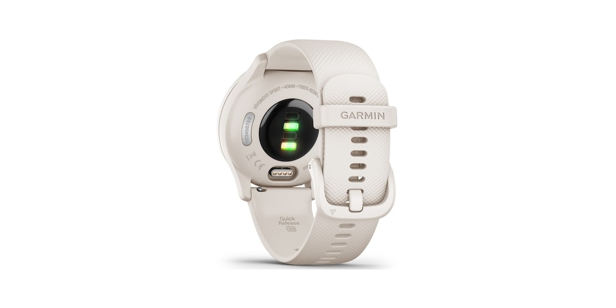 Ceas Garmin SmartWatch Vívomove Sport, Ivory and Peach 331237