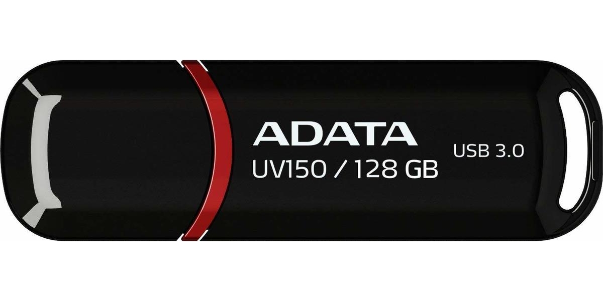 Memorie USB Flash Drive ADATA UV150, 128Gb, USB 3.0, negru 