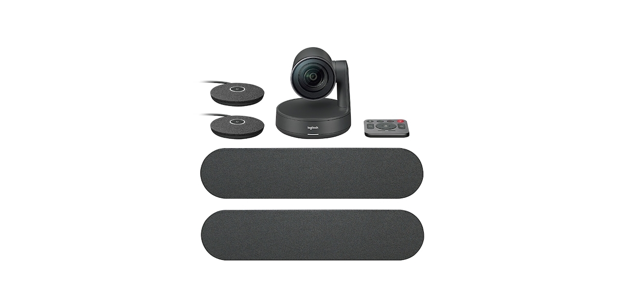 KIT conferinta LOGITECH, contine Camera Ultra-HD (4K) , Hub conectare x 2 ,...