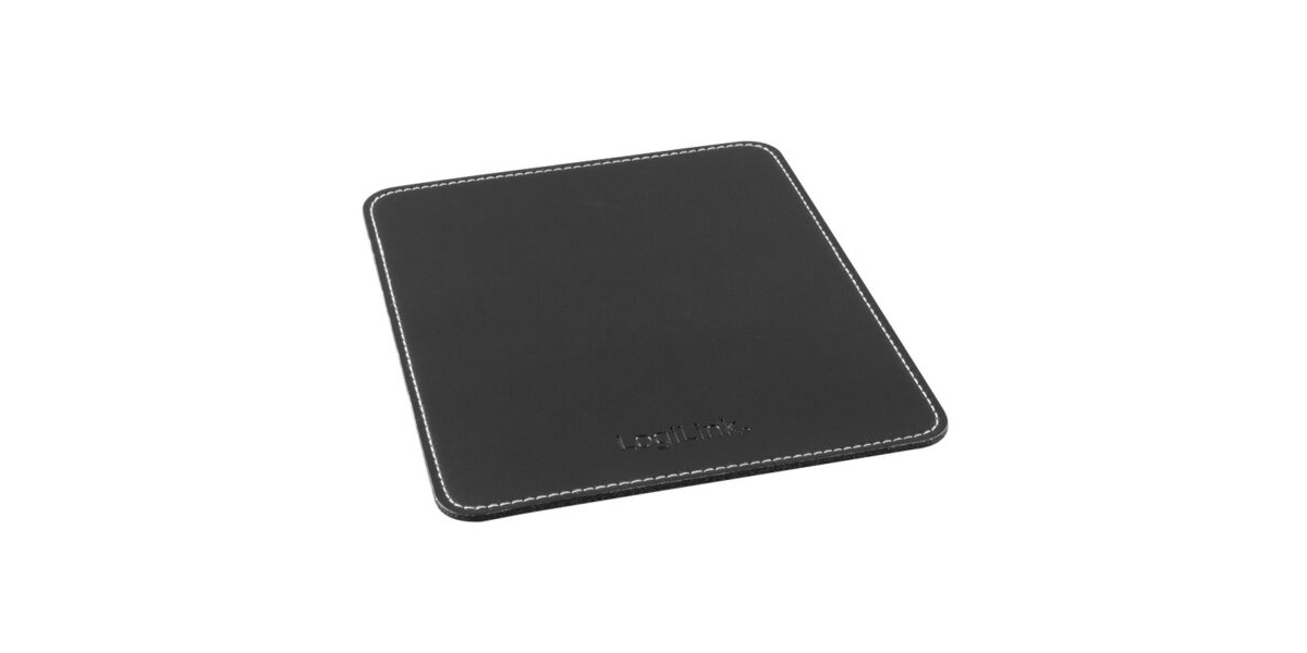 MousePAD LOGILINK, piele, 220 x 180 x 3 mm, negru (ID0150) 