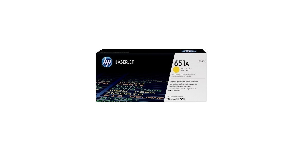 Toner HP CE342A yellow NR.651 16K ORIGINAL, HP LaserJet Enterprise700 MFP...