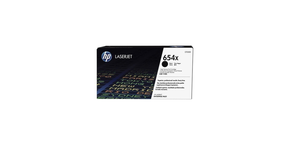 Toner Original HP Black, nr.654X, pentru LaserJet M651 series, 2.5K, incl.TV...