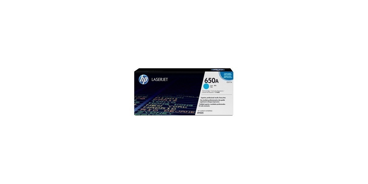 Toner Original HP Cyan, nr.650A, pentru Color LaserJet CP5525|M750, 15K,...