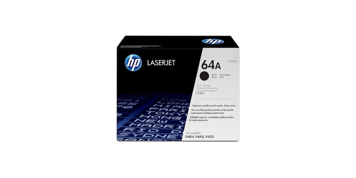 Toner HP CC364A, black, NR.64A, 10K ORIGINAL HP LASERJET P4014,...