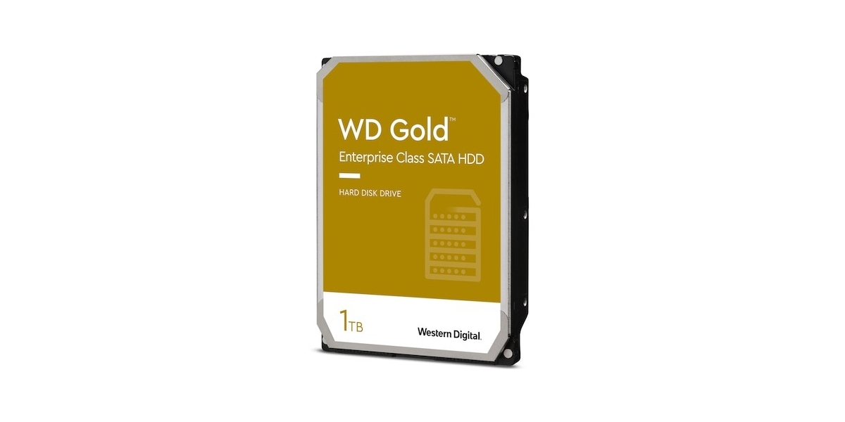 HDD WD Gold 1TB, 7200RPM, 128MB cache, SATA III (WD1005FBYZ) 