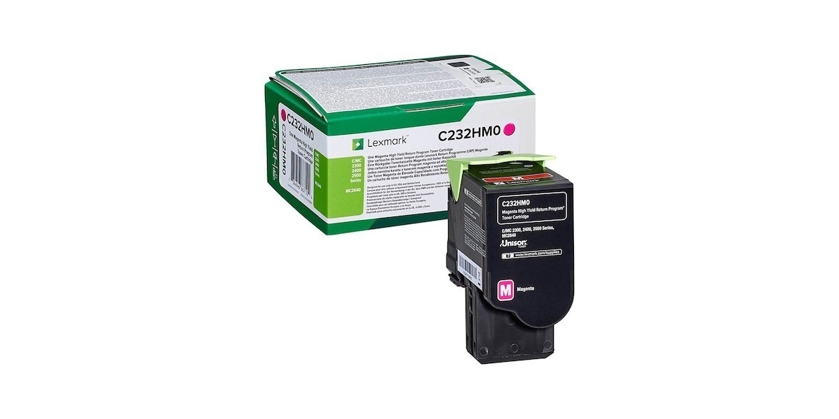 Toner Lexmark C232HM0, magenta, 2.3k, Return programme C2325dw / C2425dw /...