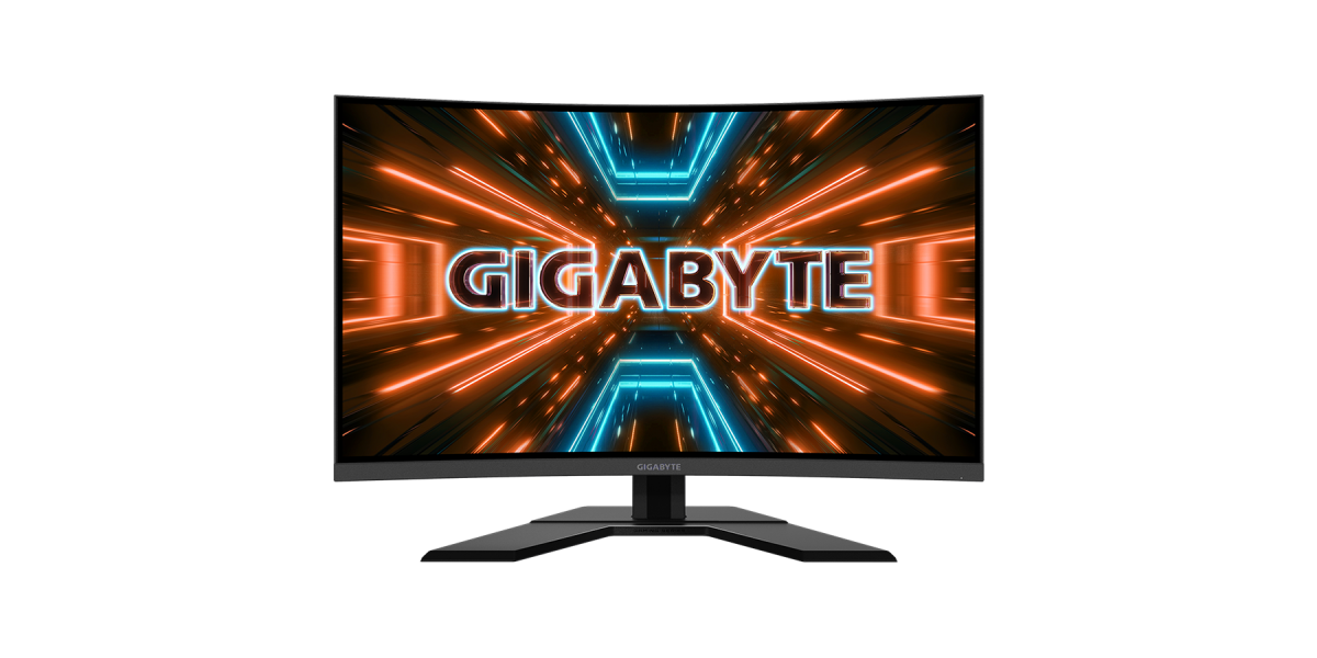 Monitor gaming curbat LED VA Gigabyte G32QC A-EK, 31.5", QHD, 1ms, negru 