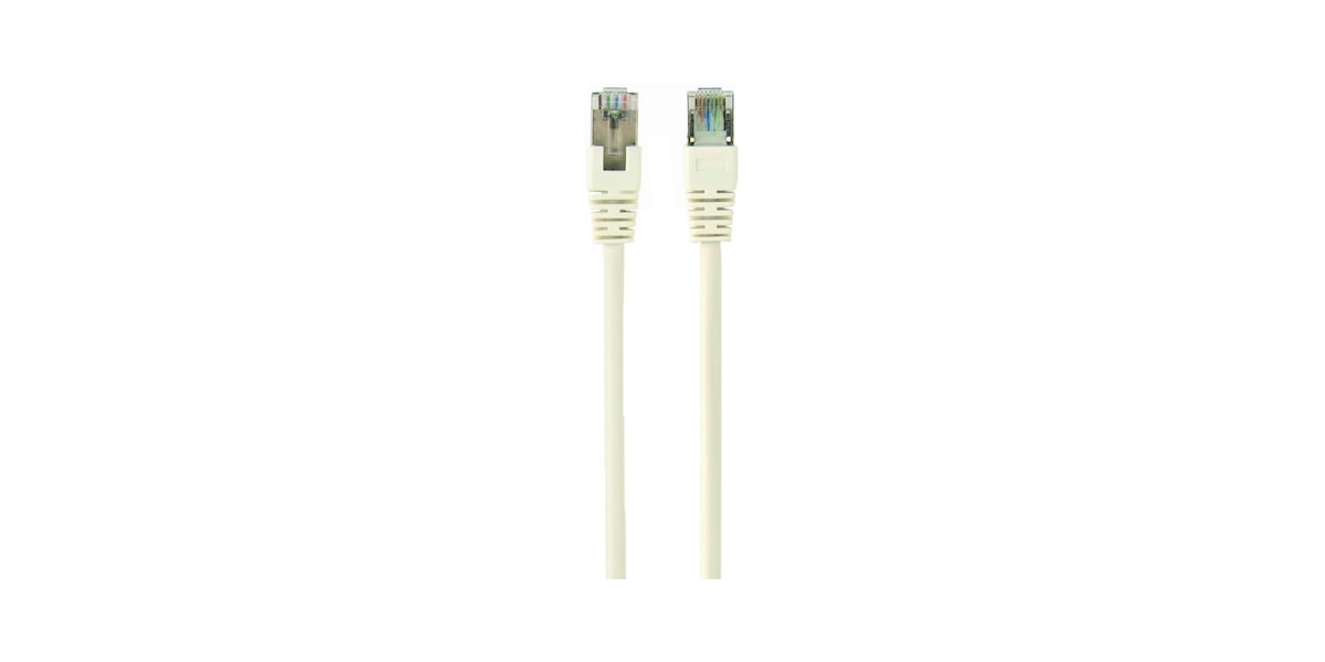 Cablu Patch FTP GEMBIRD Cat6, 0.25m, Alb, AWG26, Ecranat (PP6-0.25M/W) 366731