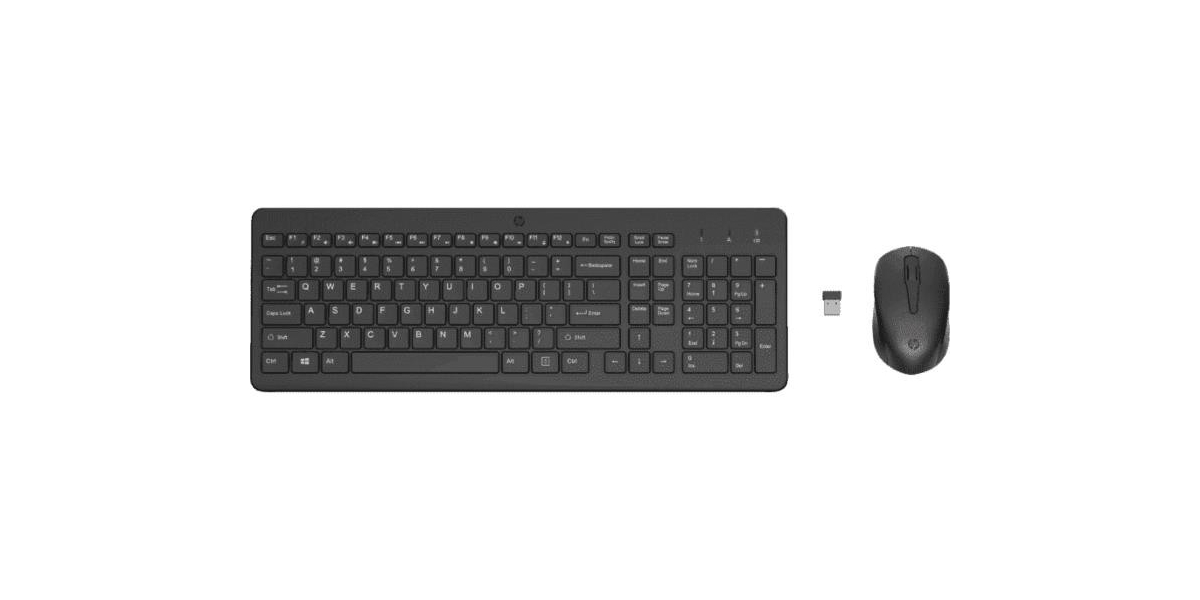 Kit tastatatura si mouse HP 330, wireless, negru 