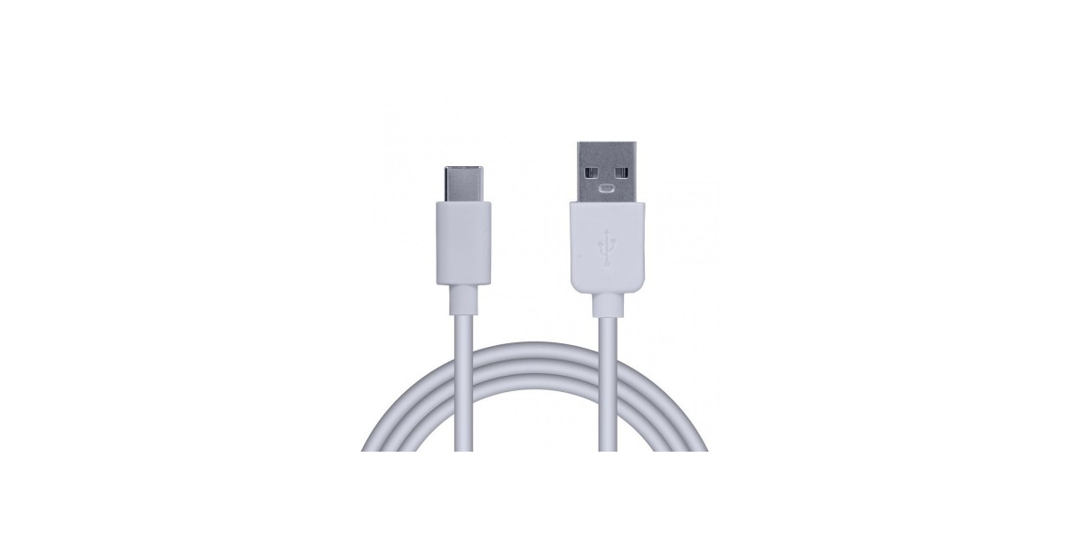 Cablu Alimentare si Date SPACER SPDC-TYPEC-PVC-W-1.8 1.8m Alb USB 3.0 (T) la...