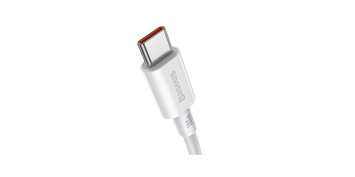 Cablu Baseus CATYS-C02 Superior USB Type-C la USB Type-C 100W, 2m, Alb 369540