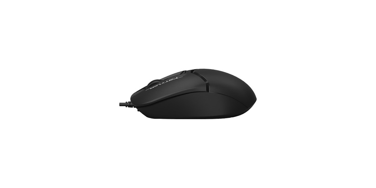 Mouse A4tech FM12 Black, cu fir, negru 369550