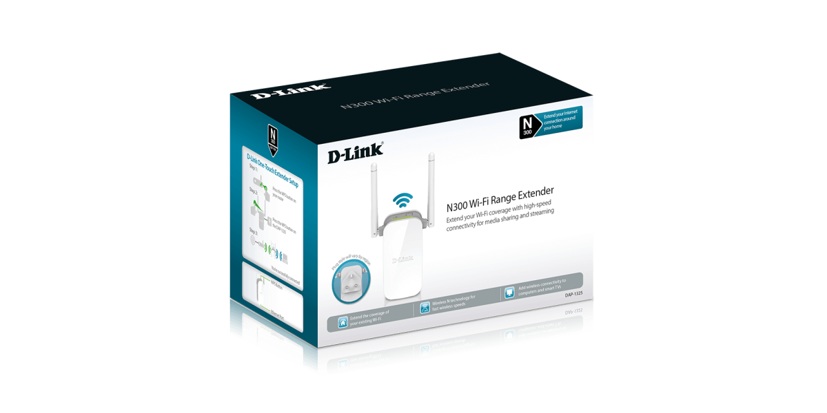 Wireless Range Extender D-Link DAP-1325, N300 369319