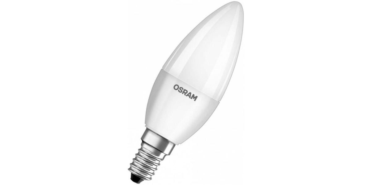 Bec Led Osram, E14, LED VALUE Classic B, 5.7W (40W) 230V, lumina calda...