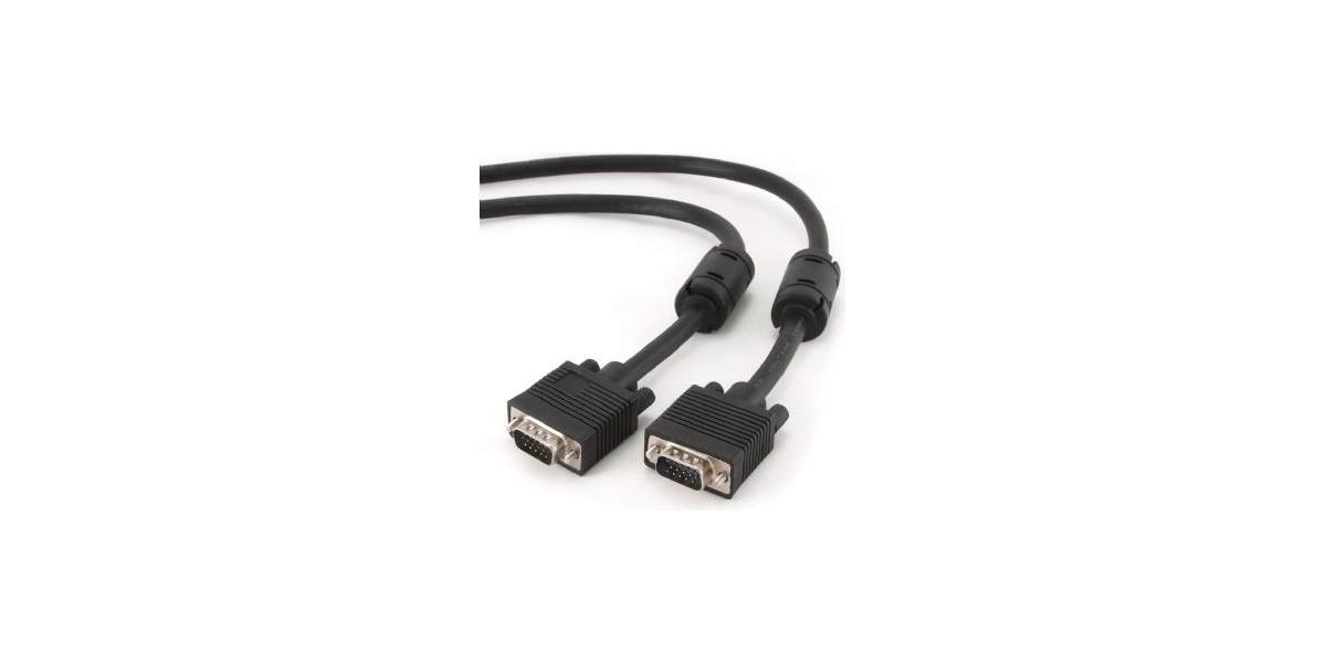 Cablu Video GEMBIRD CC-PPVGA-10-B, VGA (T) la VGA (T), 3m, Premium, Dublu...