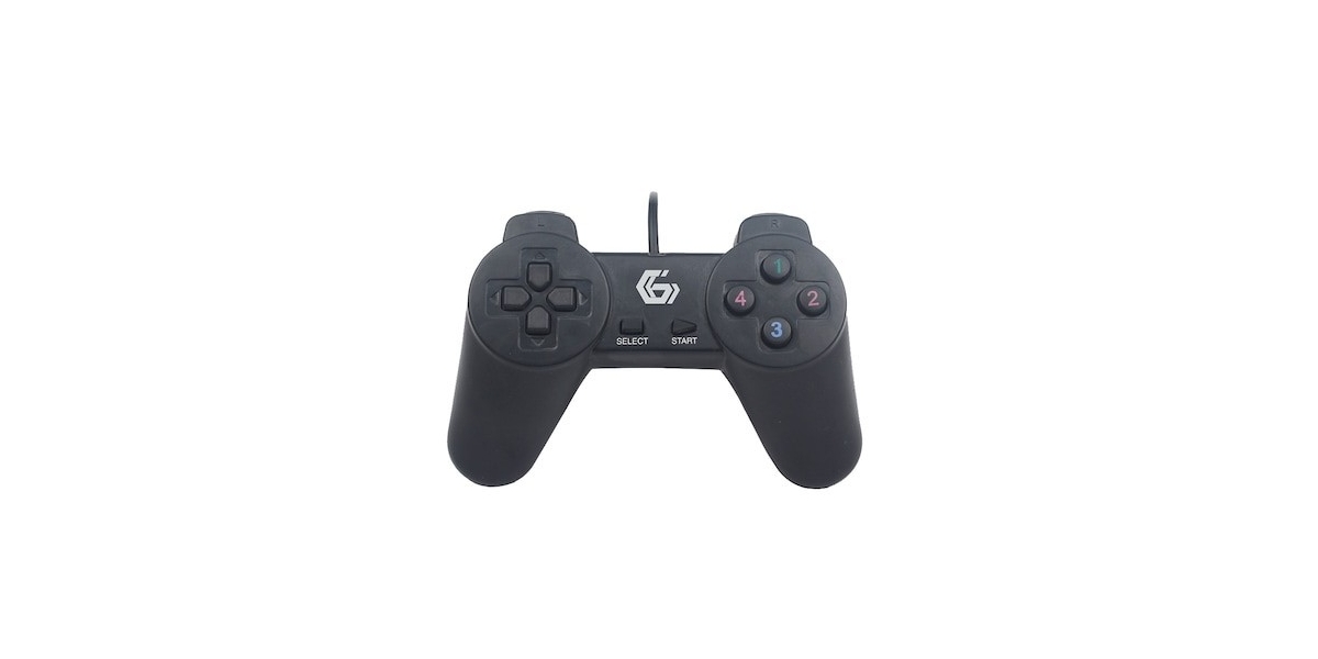 Gamepad cu fir Gembird JPD-UB-01 PC, USB, negru 