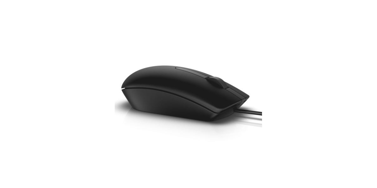 Mouse Dell MS116 - Negru, USB, Optic, 1000 DPI, 3 Butoane/Scroll 384355