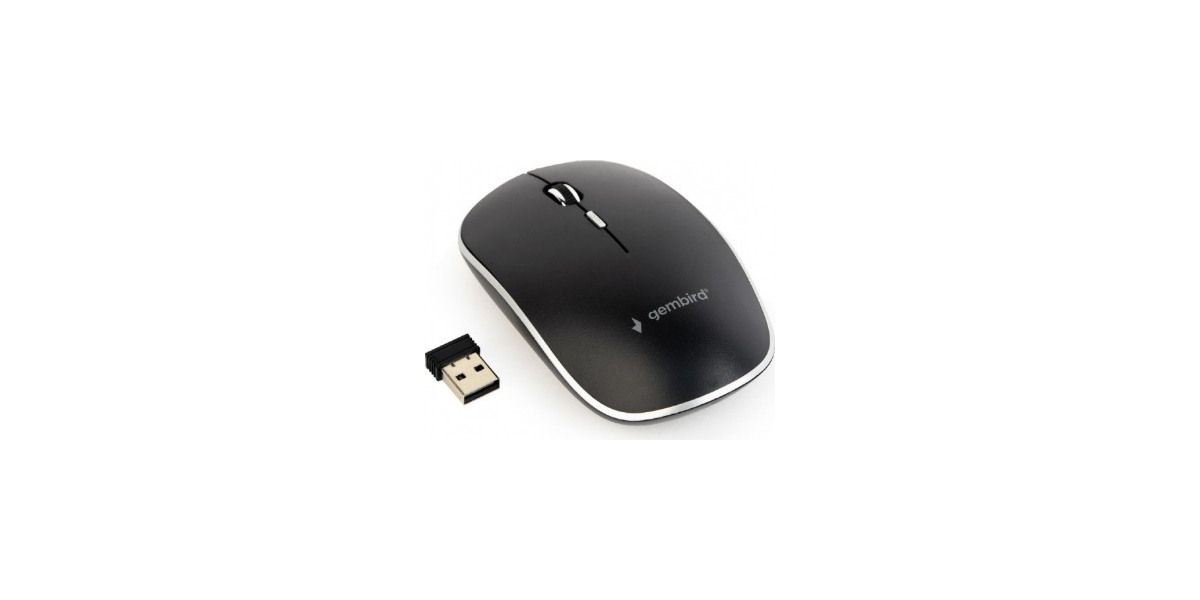 Mouse wireless Gembird MUSW-4B-01, negru 