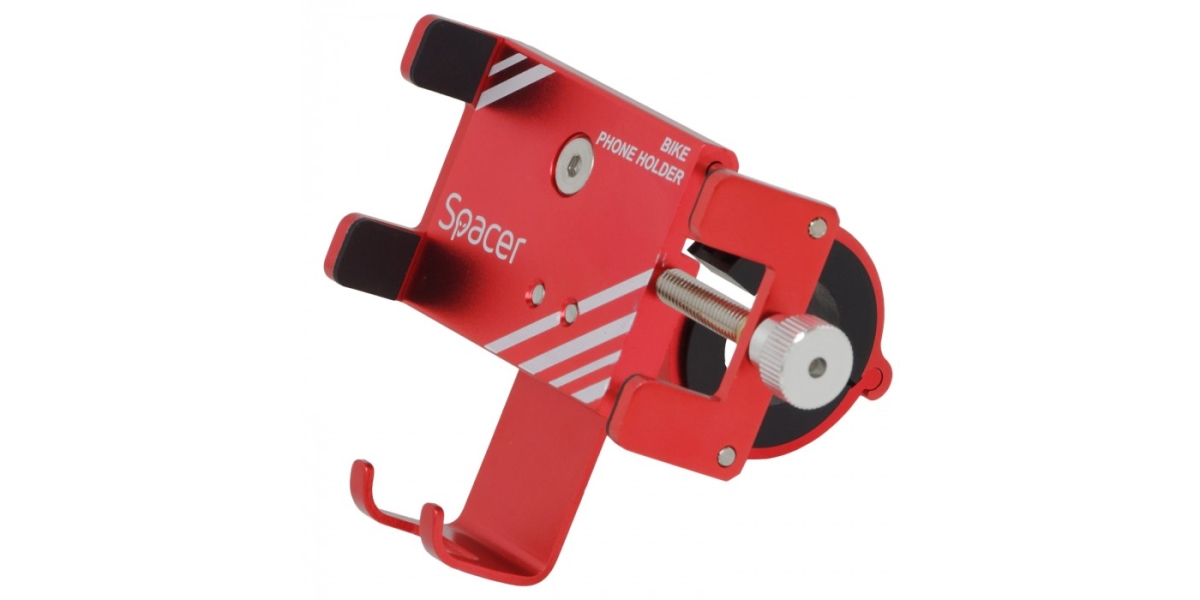 Suport bicicleta Spacer SPBH-METAL-RED, rosu 