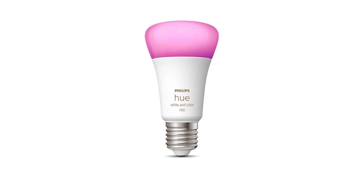 Bec LED RGB inteligent Philips Hue, Bluetooth, Zigbee, A60, E27, 9W (75W),...