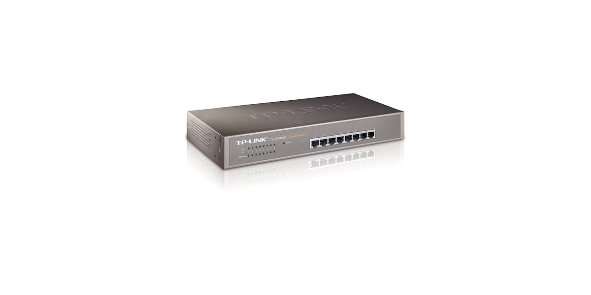 Switch TP-Link TL-SG1008, 8 port, 10/100/1000 Mbps 