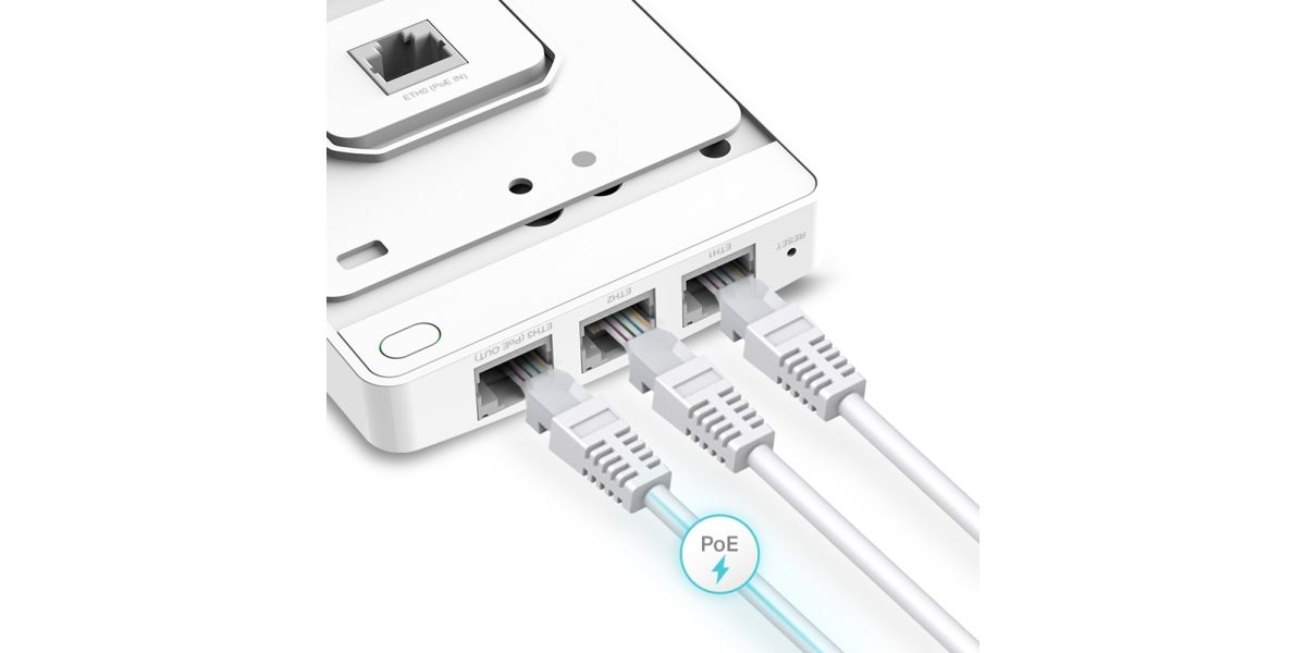 Access Point TP-Link EAP235-WALL, PoE Out, wireless Omada 390076